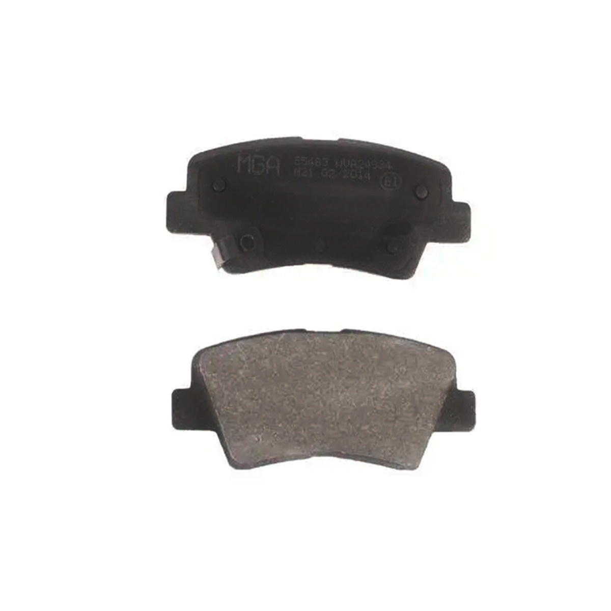 Juego pastillas traseras
